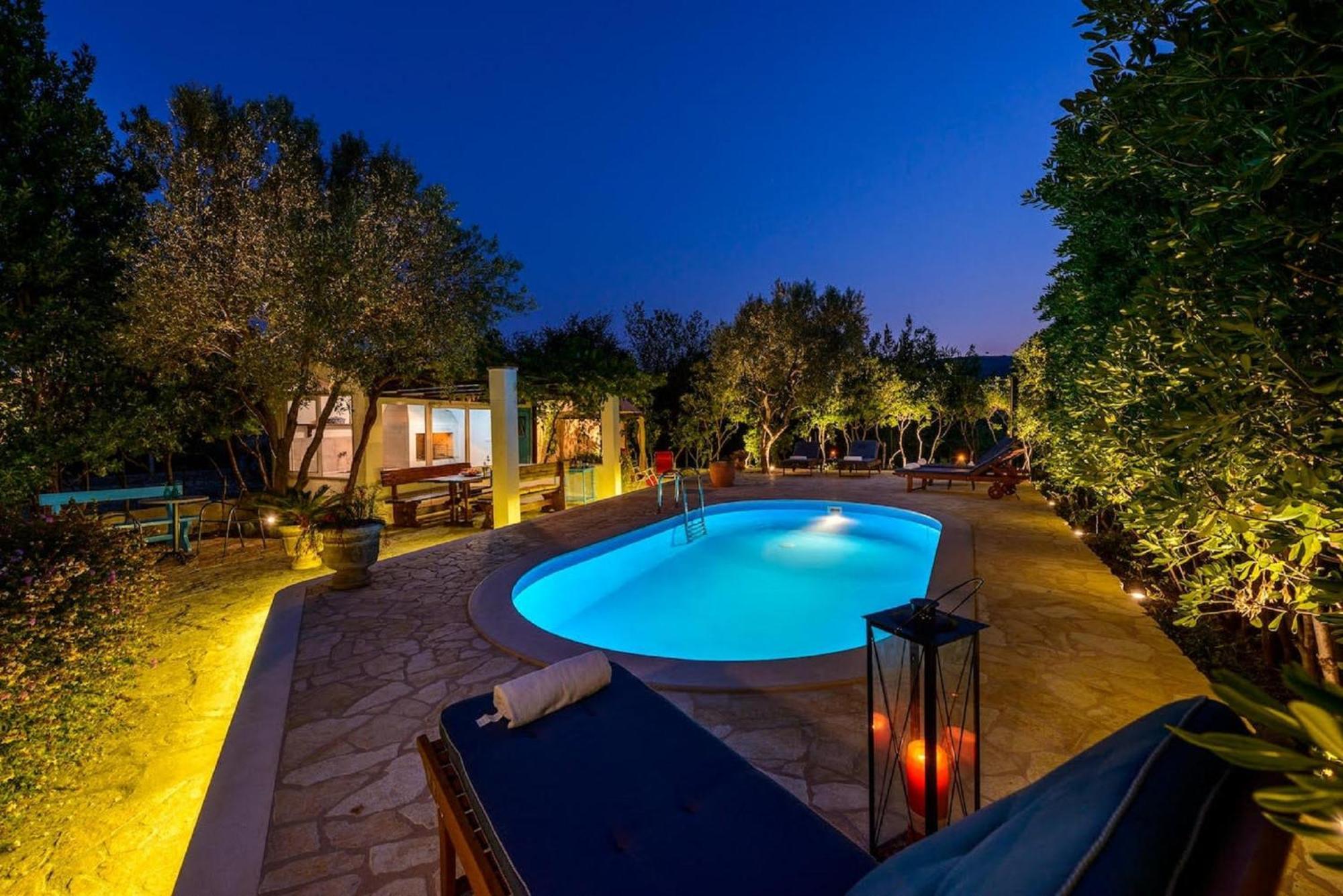 Villa Piano Млини Экстерьер фото